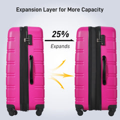 5-Piece Hardshell Luggage Set with Travel Bag