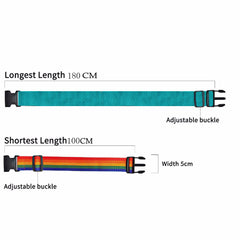 Adjustable Nylon Luggage Strap Belt Seven Colors Travel Accessory