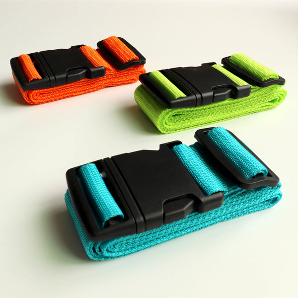 Adjustable Nylon Luggage Strap Belt Seven Colors Travel Accessory
