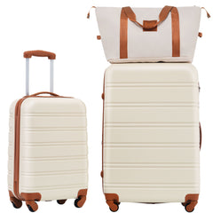 2-Piece Hardshell Luggage Set with Travel Bag