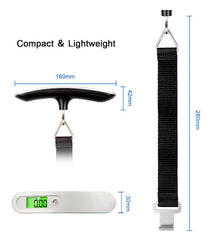 50kg Portable T-Scale Digital Luggage Scale