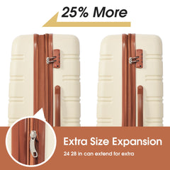 5-Piece Hardshell Luggage Set with Travel Bag