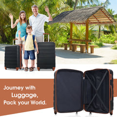 5-Piece Hardshell Luggage Set with Travel Bag
