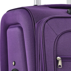 3-Piece Expandable Softside Luggage Set