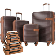 4-Piece Hardshell Luggage Set with Packing Cubes