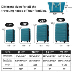 5-Piece Hardshell Luggage Set with Travel Bag