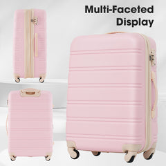 2-Piece Hardshell Luggage Set with Travel Bag