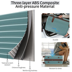 4-Piece Hardshell Luggage Set with Packing Cubes