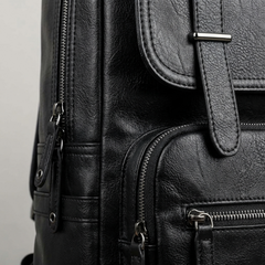 Men’s Vegan Leather Backpack