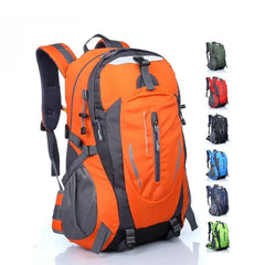 40L Water-Resistant Hiking Backpack