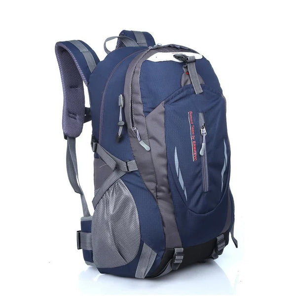 40L Water-Resistant Hiking Backpack