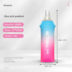 Folding TPU Soft Flask Water Bottle