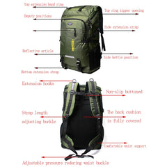 50L/80L Outdoor Hiking Backpack