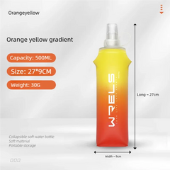 Folding TPU Soft Flask Water Bottle