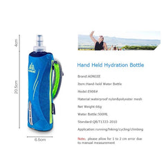 AONIJIE 500ml Handheld Running Water Bottle