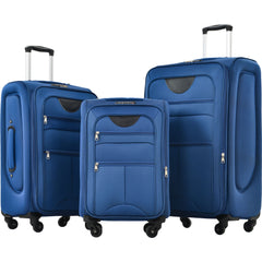 3-Piece Expandable Softside Luggage Set