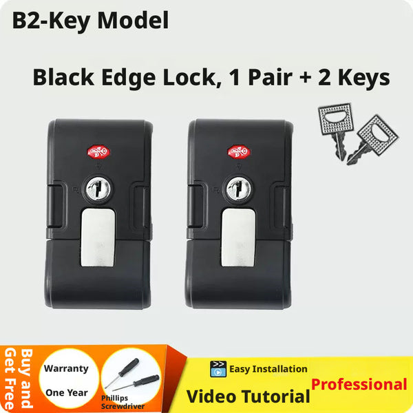 Silver Luggage Locker Paddle Model Travel Security Lock One Piece