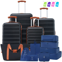 5-Piece Hardshell Luggage Set with Travel Bag
