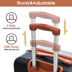 2-Piece Hardshell Luggage Set with Travel Bag