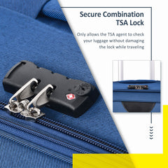 3-Piece Expandable Softside Luggage Set