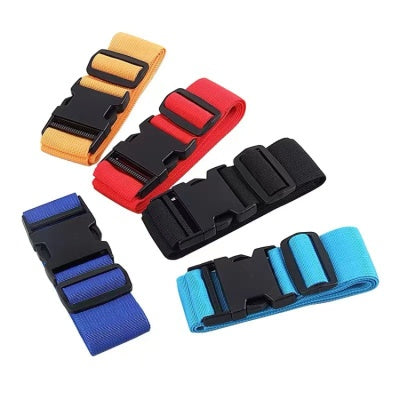 Adjustable Nylon Luggage Strap Belt Seven Colors Travel Accessory