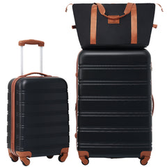 2-Piece Hardshell Luggage Set with Travel Bag