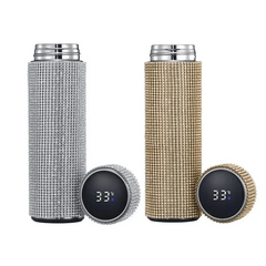 Creative Diamond Stainless Steel Thermos Bottle