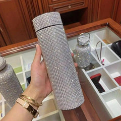 Creative Diamond Stainless Steel Thermos Bottle